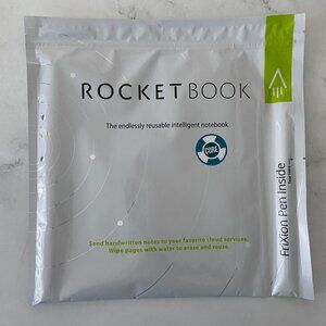 NEW Rocketbook Core Reusable Spiral Notebook, Letter Size 8.5x11, Teal